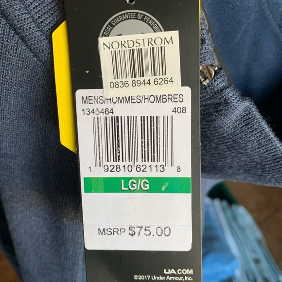 Men’s Under Armor 3/4 zip - Picture 4 of 4